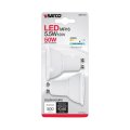 Satco S21744 5 5w Mr16 Led Lamp Dimmable 4000k Cool White 500 Lumens Gu10 Base 120v Damp Location 50w Incandescent Equivalent
