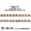 Niche Drive Sprocket Chain Combo For Suzuki Dr650se Front 15 Rear 42 Tooth 525v O-ring 110 Links