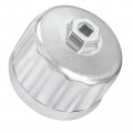 86mm 16 Flutes Oil Filter Wrench Cap Removal Tool Socket For Bmw Volvo Vehicles 