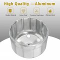 86mm 16 Flutes Oil Filter Wrench Cap Removal Tool Socket For Bmw Volvo Vehicles