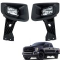 Halogen Front Fog Light Left Right Side Lamp Replacement For F250 2020-2022 