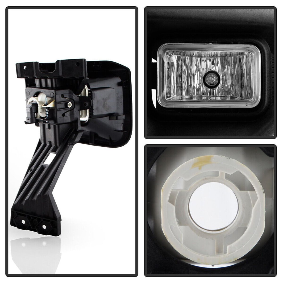 Halogen Front Fog Light Left Right Side Lamp Replacement For F250 2020-2022