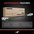 A-premium Rear Passenger Inner Brake Hydraulic Hose Compatible With Select Cadillac Models Srx 2004-2009 Sts 2005-2011 Replace