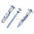 Uxcell M4x38mm Hollow Drive Wall Bolt Screws Zinc Plated Steel For Drywall Plaster And Tile 10pcs