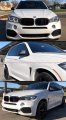 M Style Carbon Fiber Side Mirror Cover Caps Replacement Compatible For 2014-2018 Bmw F15 X5 F16 X6 F25 X3 F26 X4