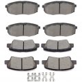 Aintier Automotive Replacement Brake Pads Front Rear Fit For Kia Soul 2014-2016