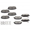Aintier Automotive Replacement Brake Pads Front Rear Fit For Kia Soul 2014-2016