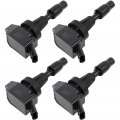 Aintier Set Of 4 Ignition Coil Pack Compatible For Hyundai Tucson 1 6l 2016-2018