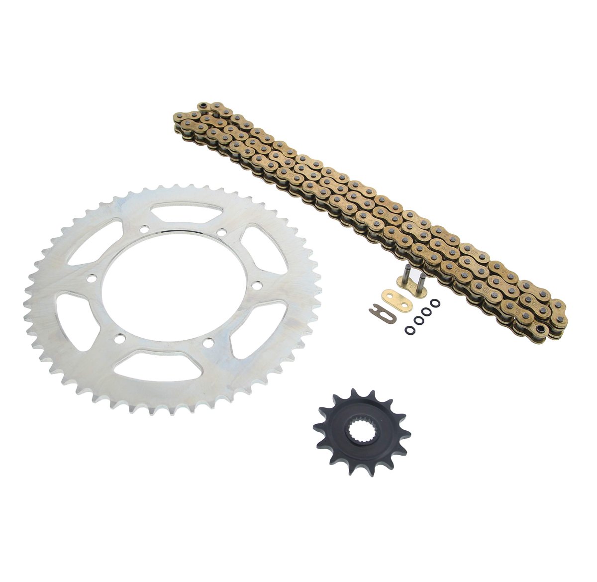 2001-2006 Fits Yamaha Wr250f 250 F Gold O Ring Chain Sprocket Silver 14 52 114l