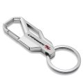 Dodge Charger Rt Silver Carabiner Snap Hook Metal Keychain Official Licensed Modern Style 3 75 In X 1