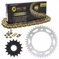Niche Drive Sprocket Chain Combo For Honda Cbr1000rr Cbr1000s Cbr1000ra Front 16 Rear 42 Tooth 520v-x X-ring 116 Links