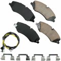 Eur1479b Euro Ultr Ceramic Disc Brake Pad Kit Grey 