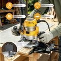 Collet Chuck Nut Set For Gof1200a Go200 Gof1300ce Gof2000ce Gof1400ce Gof1600ce And Dewalt Dw618 Dw618d M Dw618p Routers 1 2 In