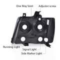 Headlights Assembly For 2007 2008 2009 2010 2011 2012 2013 2014 Chevy Suburban 2007-2013 Tahoe Avalanche Bumper Headlamp Smokya