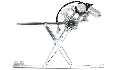 Power Window Regulator With Motor For Honda Accord 1990 1993 Sedan Front Driver Side Replaces 72251sm4003-pfm And 72255sm4a01