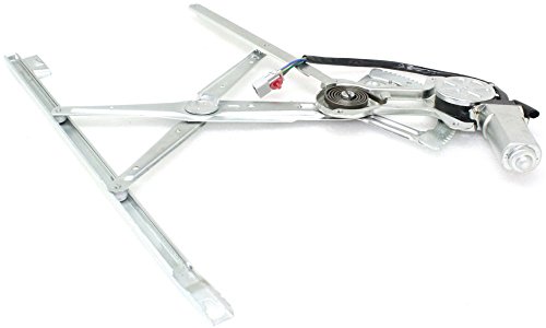 Power Window Regulator With Motor For Honda Accord 1990 1993 Sedan Front Driver Side Replaces 72251sm4003-pfm And 72255sm4a01