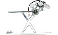 Power Window Regulator With Motor For Honda Accord 1990 1993 Sedan Front Driver Side Replaces 72251sm4003-pfm And 72255sm4a01