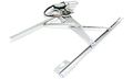Power Window Regulator With Motor For Honda Accord 1990 1993 Sedan Front Driver Side Replaces 72251sm4003-pfm And 72255sm4a01 