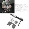 Disc Brake Pad Spreader Tool 4pcs Piston Caliper Non Slip High Hardness Rugged Rewind For Car Repair