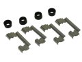 2005-2011 Corvette Front Brake Shoe Shim Spring And Boot Hardware 