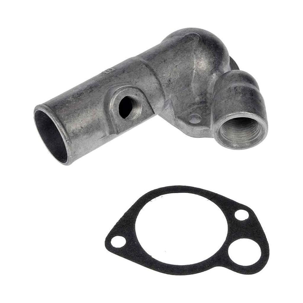 Coolant Thermostat Housing Forord 150 F 250 F 350 1990 Metal Natural 180 Degrees Neck Angle 1 5 In Outside Diameter E5tz8592e