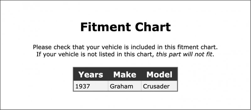 Ignition Contact Set For Graham Crusader 1937 Pc-842713