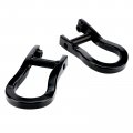 Gelessy Front Recovery Hooks 84072463 23236699 19159115 For 2007-2018 Chevy Silverado Sierra 1500 Black Tow 2pack 