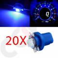Ocpty 20 Pack Ice Blue B8 5d Led Light Bulb Bright Instrument Panel Gauge Cluster Dashboard Bulbs