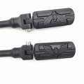 Smt-black Long Angled Adjustable Peg Mounting Kit Eagle Foot Compatible With Goldwing Vtx1300 Shadow Valkyrie Triumph Inch 1