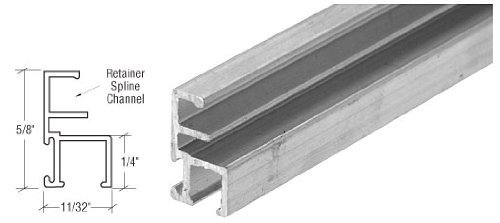 Mill Triple Track Top And Side Screen Frame Pl14201 For Storm Door Repair Replacement 72 In