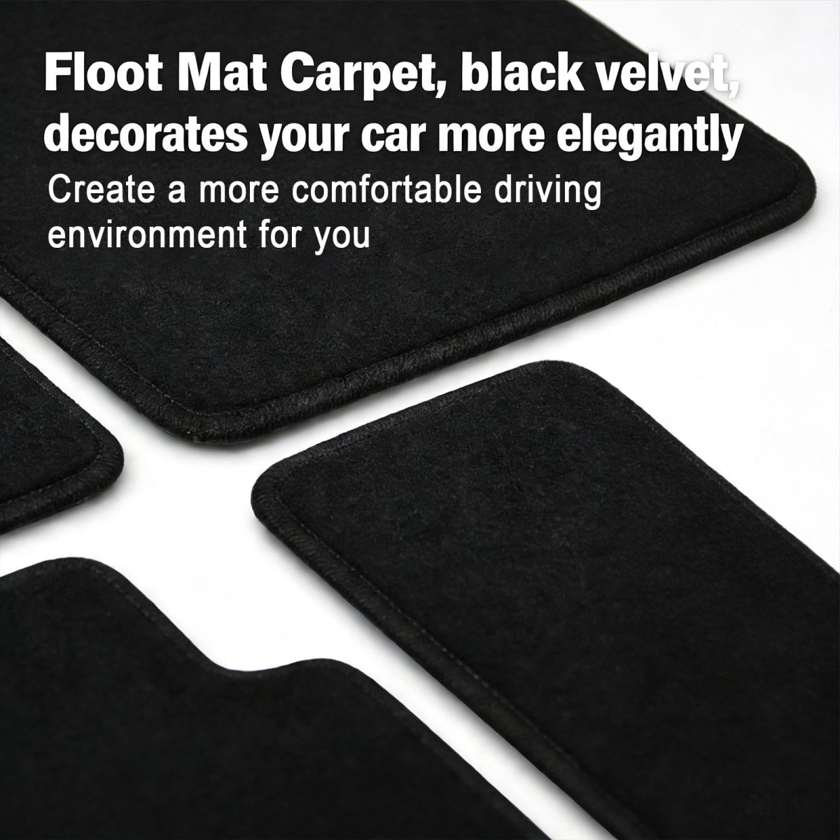 Secos Floor Mats Carpet Fit For Nissan 350z 2003-2009
