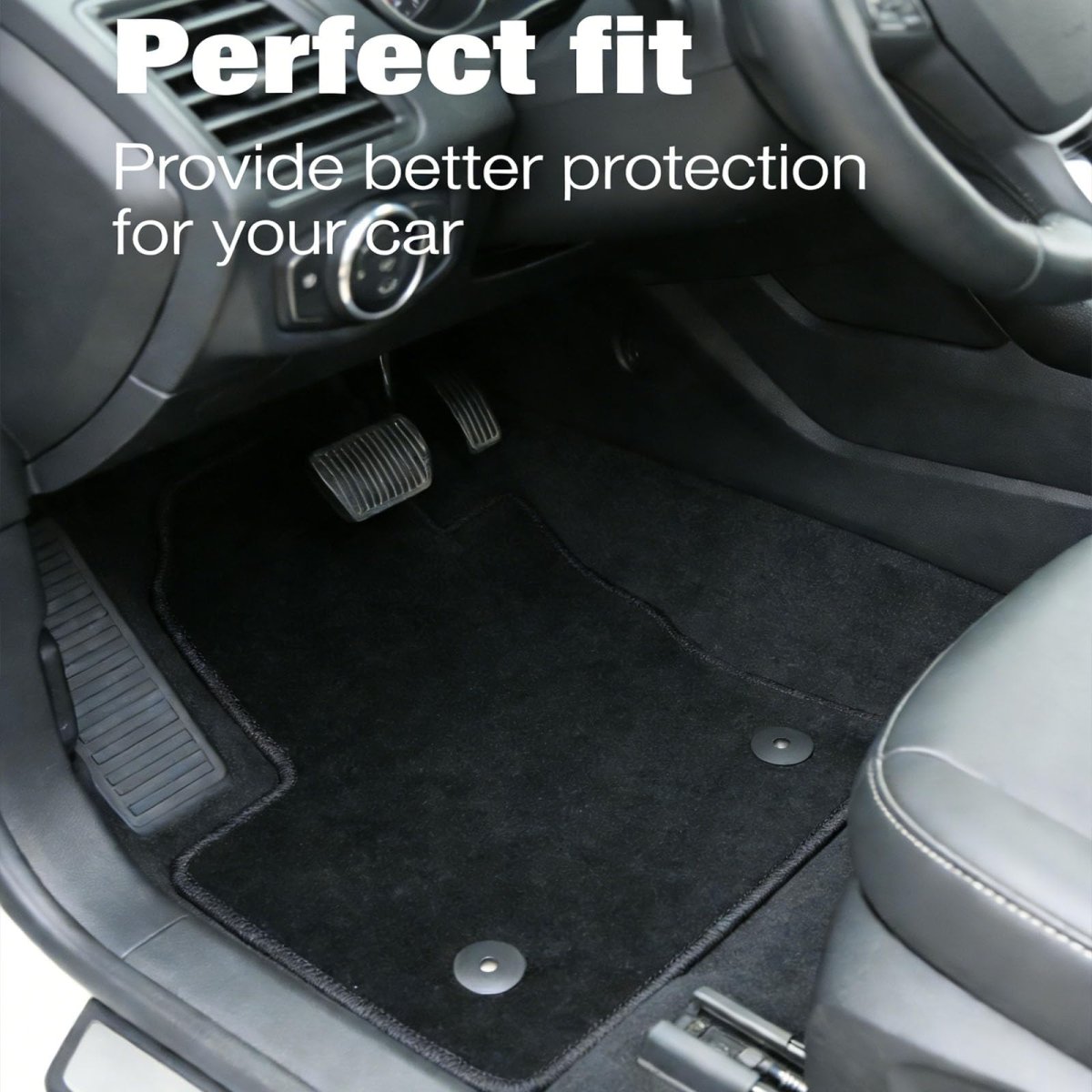 Secos Floor Mats Carpet Fit For Nissan 350z 2003-2009