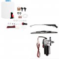 Qarmar 12 Volt Electric Windshield Wiper Motor Kit With Washer Pump Reservoir Fits Utv Polaris Rzr Ranger 900 1000 Hard Coated