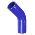 1 Pcs 45mm 77 Id 102mm 4 02 Length 45 Degrees Blue Car Silicone Hose Coolant Universal 