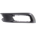 Honda Civic Fog Light Cover 2012 Driver Side Sedan Textured Black Factory Installed Dot Sae Compliance Ho1038106 71107tr7a01zd 