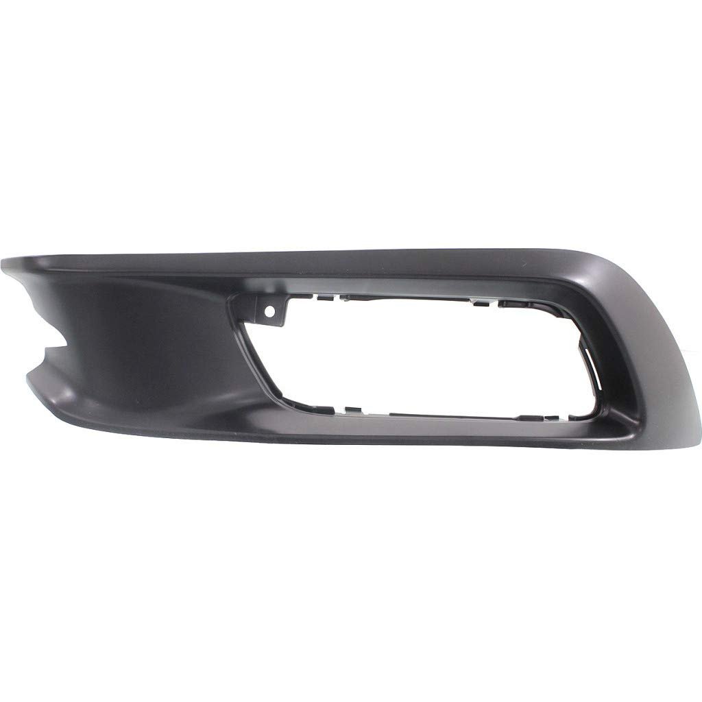 Honda Civic Fog Light Cover 2012 Driver Side Sedan Textured Black Factory Installed Dot Sae Compliance Ho1038106 71107tr7a01zd
