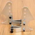 Ecotric Adjustable Rear Lower Coil Over Shock Mount Kit Universal Steel Brackets For Overs