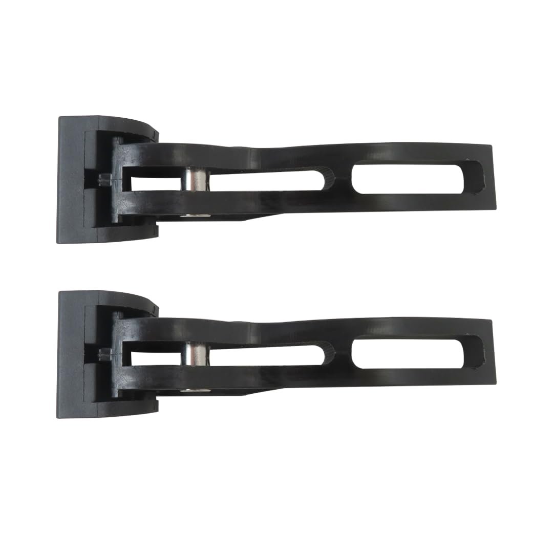Universal Replacement Rear Clamp Set For Hard Tri Fold Tonneau Cover 2 Pieces F150 F250 Ram Tundra Sierra Gladiator Titan