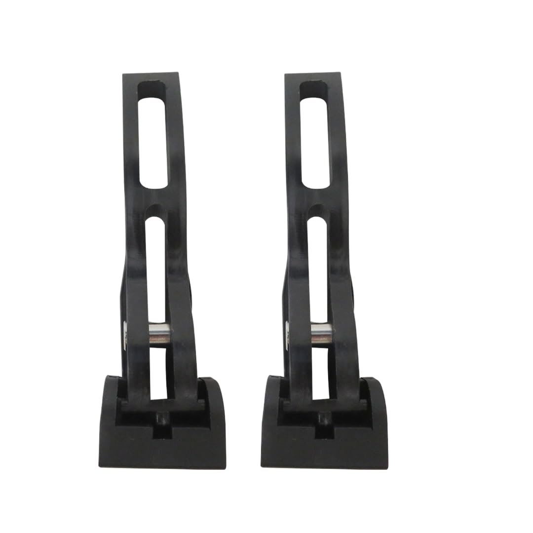 Universal Replacement Rear Clamp Set For Hard Tri Fold Tonneau Cover 2 Pieces F150 F250 Ram Tundra Sierra Gladiator Titan