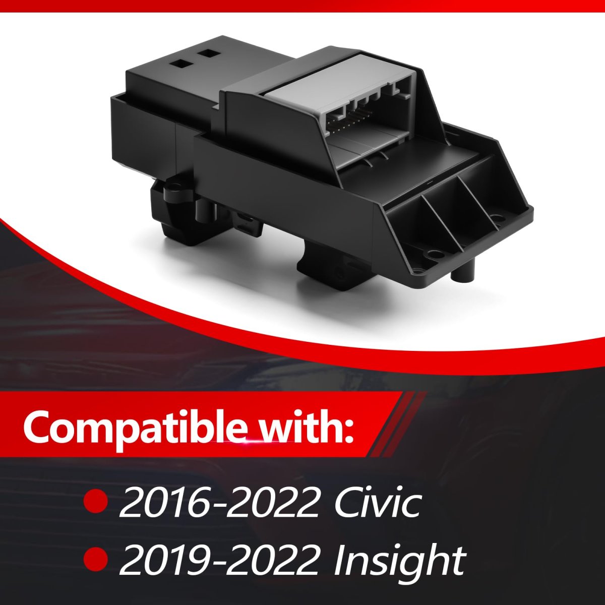 Front Right Power Window Switch For 2016 2022 Honda Civic And 2019 Insight Passenger Side Door Replaces 35760 Tba C11 Model Jsy