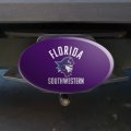 Florida Southwestern State College Buccaneers Logo Oval Tow Hitch Cover Trailer Plug Insert 2