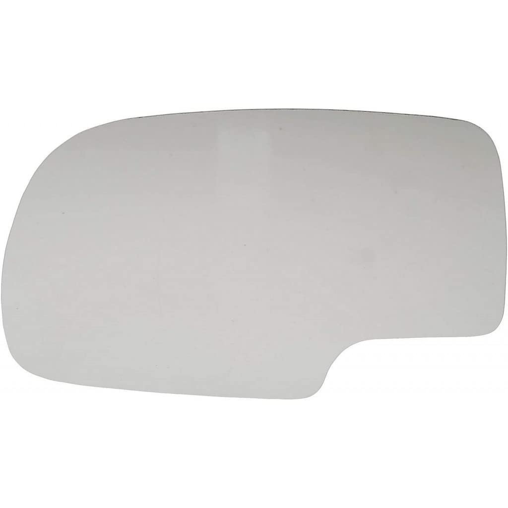 Door Mirror Glass For Chevy Silverado 2500 2004 Clear With Adhesive Strips Front Mount Rectangular Shape Part Number