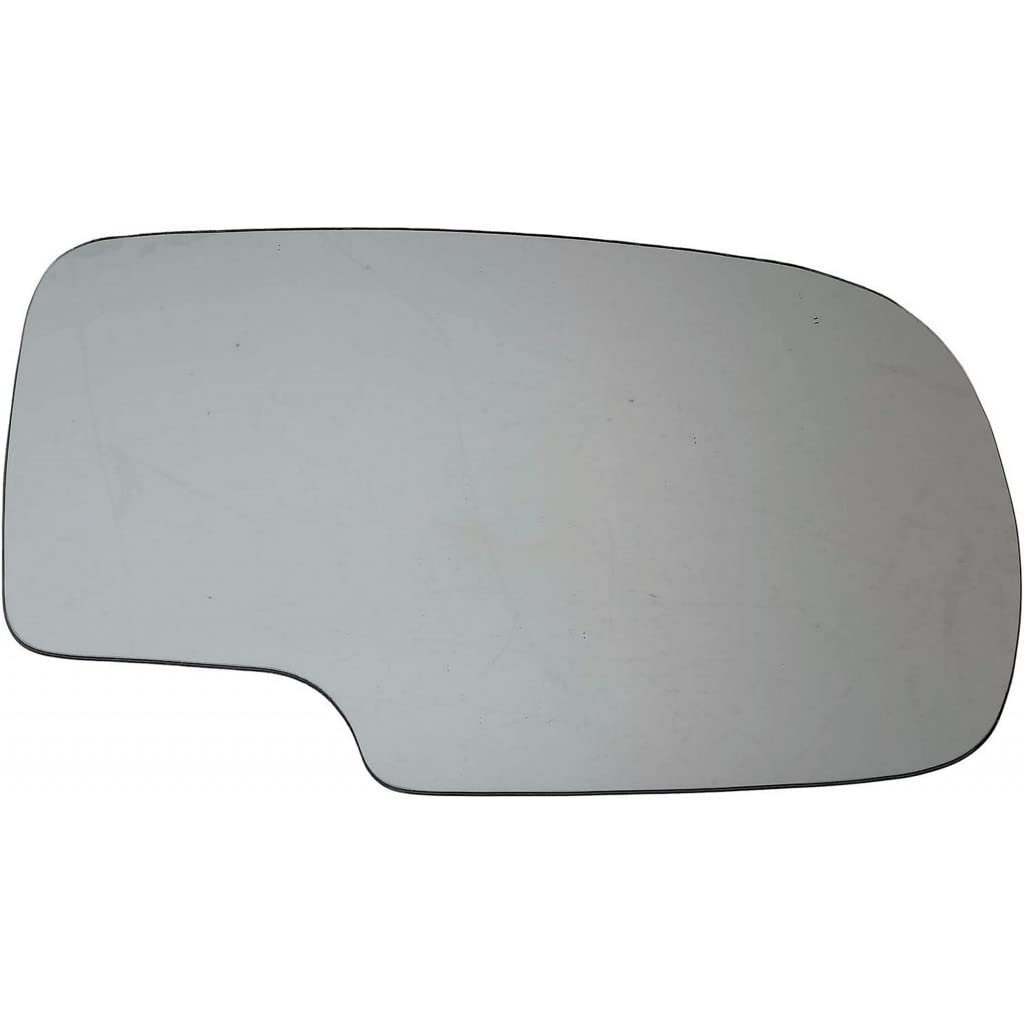 Door Mirror Glass For Chevy Silverado 2500 2004 Clear With Adhesive Strips Front Mount Rectangular Shape Part Number