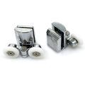 Yuanqian 25mm Showerroom Slided Door Bottom Pulley Wheel Zinc Alloy Shower Roller 4pcs 