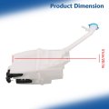 Windshield Washer Tank Dual Motor Replacement For Rogue 2014-2016 Ni1288170