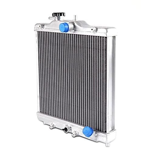 Performance Aluminum Radiator For Honda Civic D15 D16 Eg Ek 1992 2000 2 Row 42mm High Efficiency Cooling System Replacement