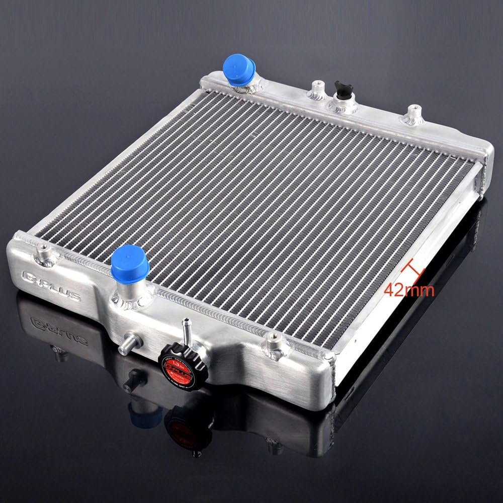 Performance Aluminum Radiator For Honda Civic D15 D16 Eg Ek 1992 2000 2 Row 42mm High Efficiency Cooling System Replacement
