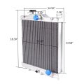 Performance Aluminum Radiator For Honda Civic D15 D16 Eg Ek 1992 2000 2 Row 42mm High Efficiency Cooling System Replacement