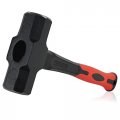 Abn Sledge Hammer 3 Pounds Shock-absorbing Fiberglass Handle With Textured Cushion Grip For Heavier-duty Jobs 