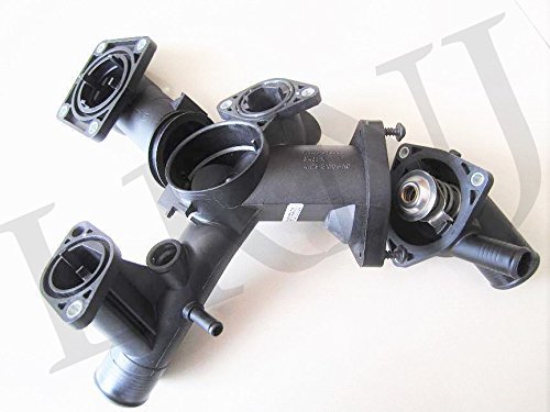 Thermostat Tube And Housing Assembly Lr005631 For Land Rover Range Sport 2005 2009 Discovery 3 4 With 4l Ajv8 Engine
